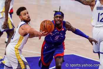 Detroit Pistons dominated by Golden State Warriors, 118-91: Game recap - Yahoo Sports