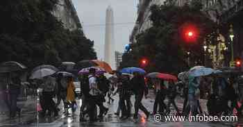 Hasta cuándo seguirá la lluvia en la Ciudad de Buenos Aires y en qué momento comenzará a subir la temperatura - infobae
