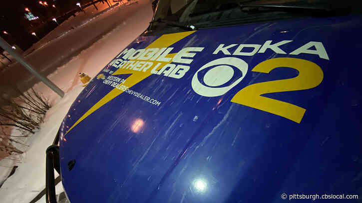 Checking On Road Conditions Across Pittsburgh Area Following Winter Storm