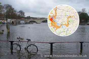 Flooding possible in South West London as alerts issued
