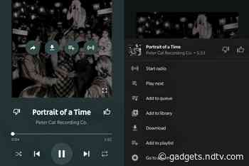 YouTube Music Now Lets Users ‘Start Radio’ Directly From Now Playing Screen on Android