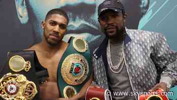Joshua: I landed Mayweather's signature punch