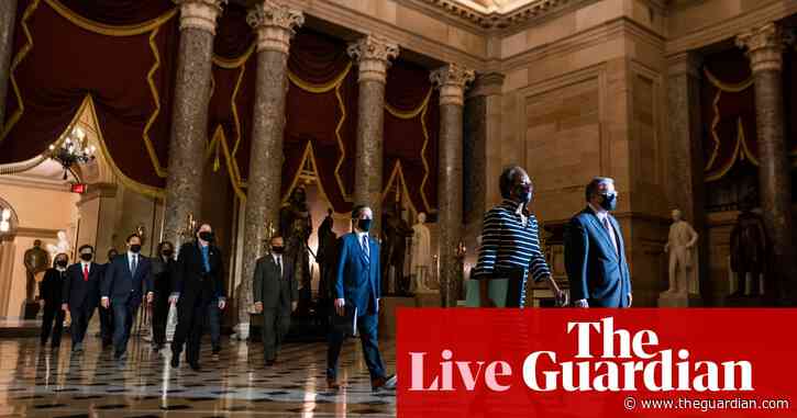 Impeachment managers: 'Trump's betrayal is of historic proportions' – live