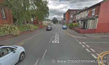 Bradford Road closed after BMW crashes into four parked cars