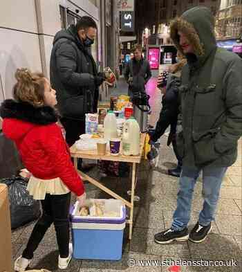 How kind hearted schoolgirl, Tilly-Mae, 7, brings food and a smile to the homeless in Liverpool - St Helens Star