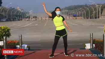 Myanmar coup: Fitness instructor unwittingly films video as takeover unfolds