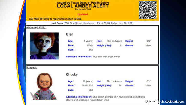 Amber Alert Mistakenly Sent Out For ‘Chucky’ Doll Of ‘Child’s Play’ Horror Films