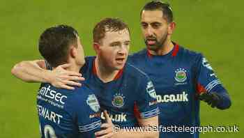 Shayne Lavery the hat-trick hero as Linfield smash Portadown