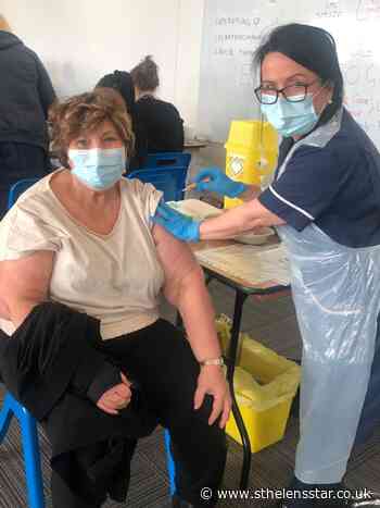 MP Marie Rimmer receives her first dose of Coronavirus vaccine - St Helens Star