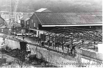 Recording the end of the old Darwen End at Ewood Park