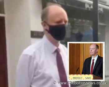 Chris Whitty confronted in street by man