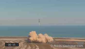 Watch SpaceX Starship SN9’s high-altitude flight test end in a dramatic explosion