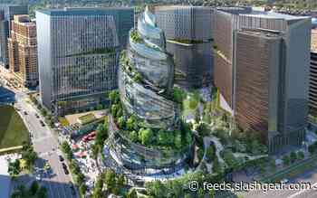 Amazon HQ2’s The Helix revealed: Shocking spiral park meets SimCity arcology