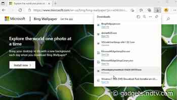 Microsoft Edge Gets a New Downloads Interface With Progress-Tracking Ring on Toolbar