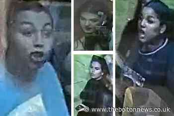 Police searching for 4 women after woman hit over head with wine bottle in Salford