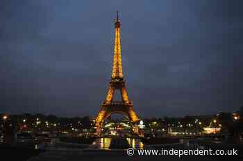 Eiffel Tower receives €50m makeover to make it look more golden for the Olympics