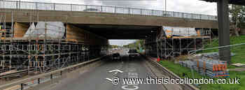 Roadworks in Barnet area include North Circular Road bridge repairs
