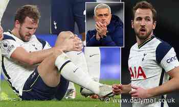 Jose Mourinho hoping Harry Kane will return NEXT WEEK ahead of Everton and Man City clashes