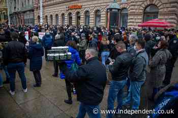 Thousands rally in Croatia as pandemic rules hurt businesses