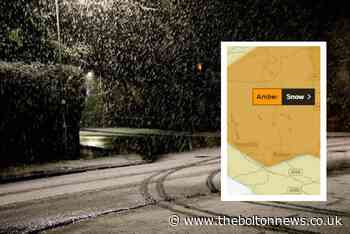 Amber weather warning issued for Bolton - The Bolton News
