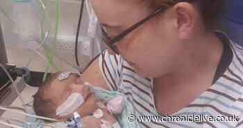 Mum's pain as she watched her baby fitted with a pacemaker at just 12 hours old