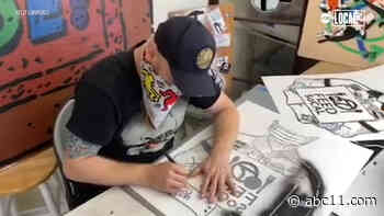 Southern Californian street artist hopes to spark conversations through his work