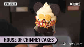 Hungarian Chimney Cakes from Anaheim taste like a churro, doughnut and croissant, all in one