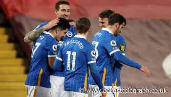 Brighton produce shock win to condemn Liverpool to back-to-back home defeats