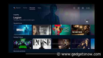 Google updates Android TV; adds Home, Discover and Apps tabs