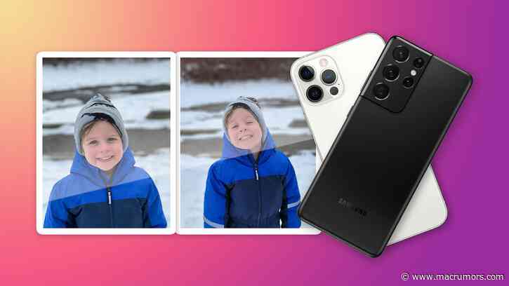 Blind Camera Comparison Video: iPhone 12 Pro Max vs. Samsung Galaxy S21 Ultra