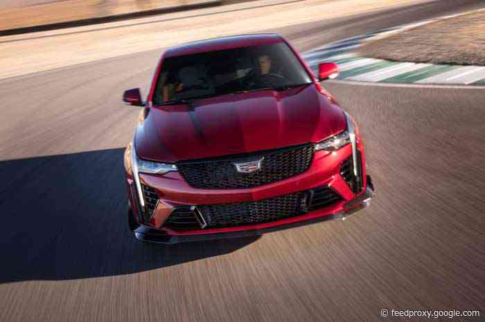 2022 Cadillac CT4-V Blackwing and CT5-V Blackwing get official