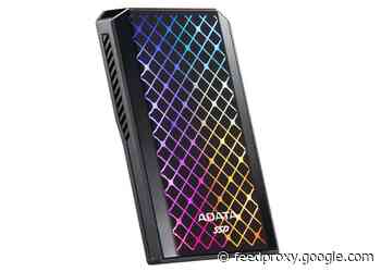 ADATA SE900G external SSD with RGB lighting