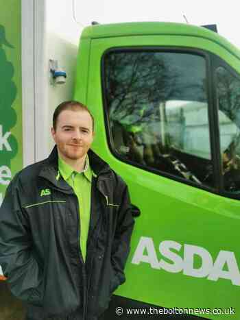 Horwich ASDA worker stuck in ice walks shopping to customers door