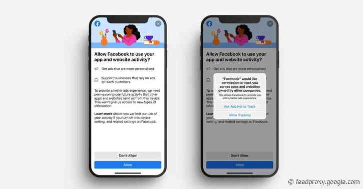 Facebook testing new prompt asking users to allow tracking ahead of Apple’s ATT launch
