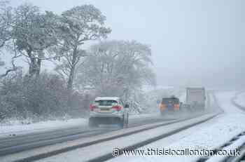 60-hour snow and ice warning issued across South East