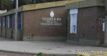 Coronel Rosales preparó la Escuela 4 para iniciar la vacunación - Vía País