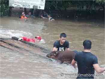 Familias de Coronel Oviedo también quedaron bajo agua - ÚltimaHora.com