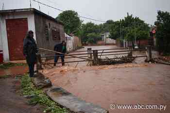 Paraguarí y Coronel Oviedo, ciudades con más cantidad de lluvia caída - Nacionales - ABC Color