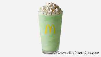 McDonald’s Shamrock Shake is making a return but not in Houston - KPRC Click2Houston