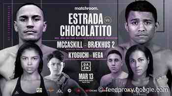 Estrada promises fireworks in second clash with Gonzalez in Dallas