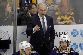 Sabres Head Coach tests positive for COVID-19