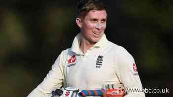 India v England: Zak Crawley out of first two Tests with sprained wrist