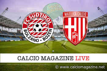 Südtirol - Matelica 4-2: diretta live, risultato in tempo... - Calciomagazine