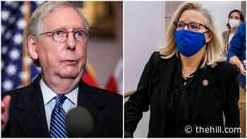 McConnell congratulates Cheney on surviving attempted ousting from leadership