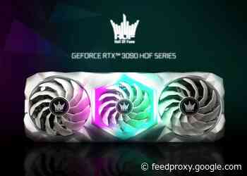Galax RTX 3090 HOF series graphics cards unveiled
