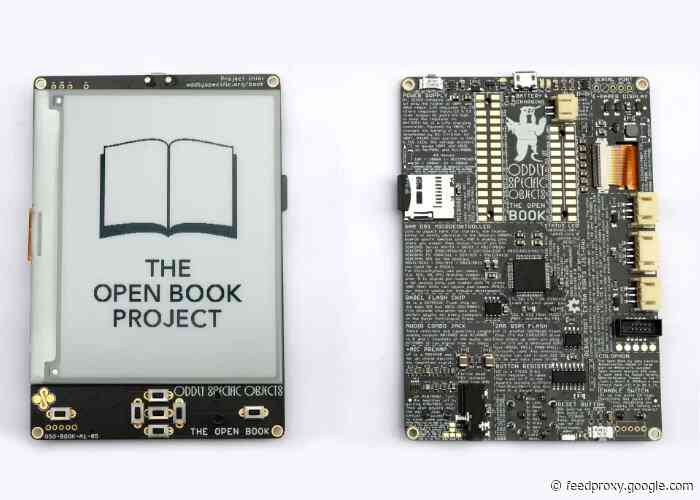New Open Book DIY eReader will be powered by Raspberry Pi Pico
