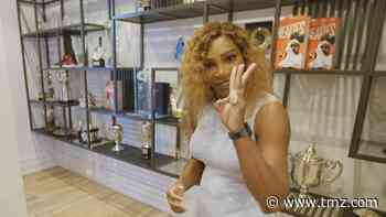 Serena Williams Shows Off Insane Trophy Room, 2nd Place Trophies Go in the Trash!