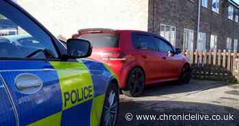 Two arrested after drugs and paintball gun found in car