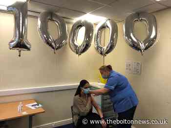10,000th covid vaccine delivered at Royal Bolton Hospital to protect frontline heroes
