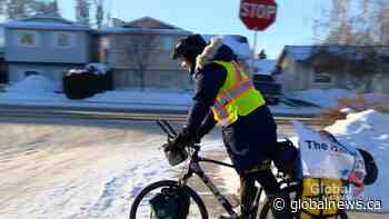 Saskatoon man cycles 1670km to raise awareness for Canadian overdose crisis